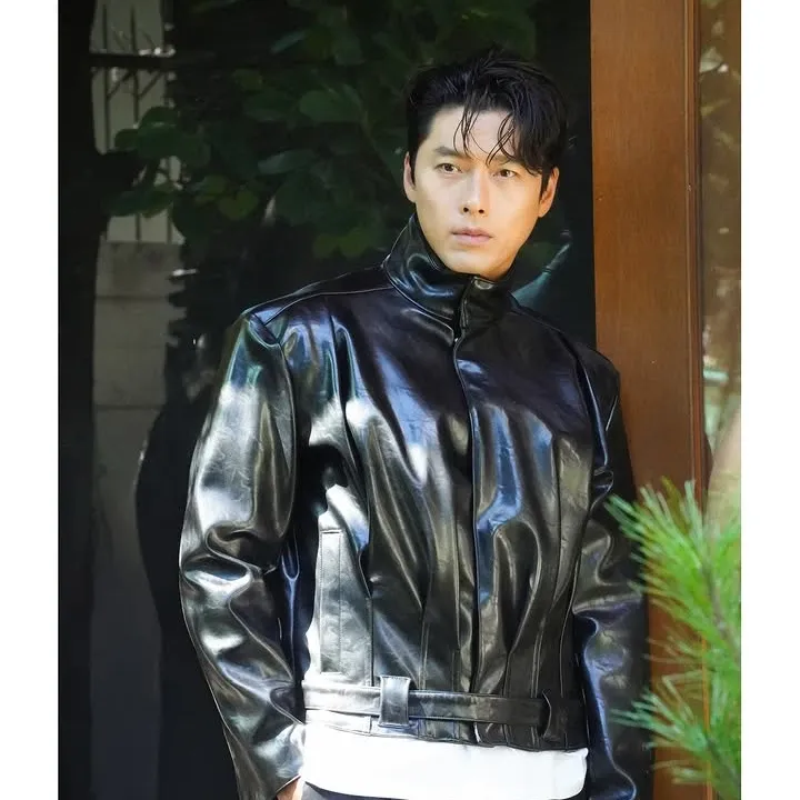 Momen yang diabadikan oleh penggemar Hyun Bin
