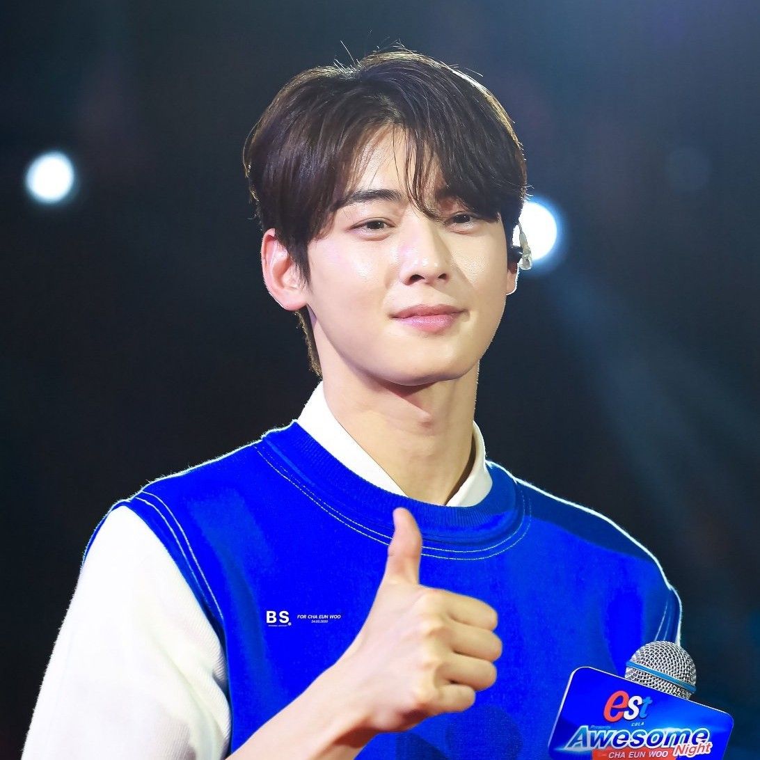 Recent activity shot of Cha Eunwoo