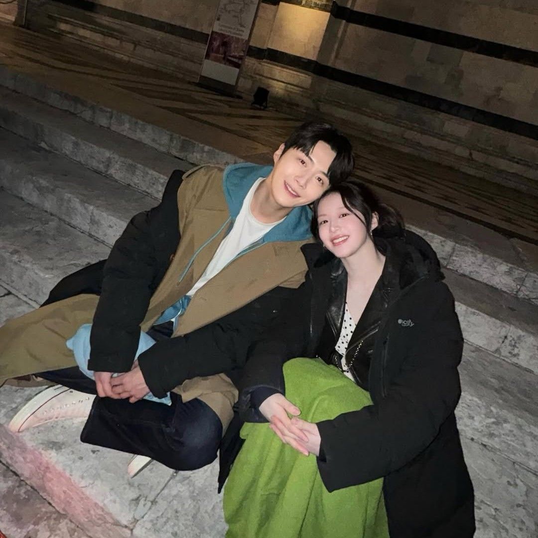 A moment captured by a fan of Kim Seonho