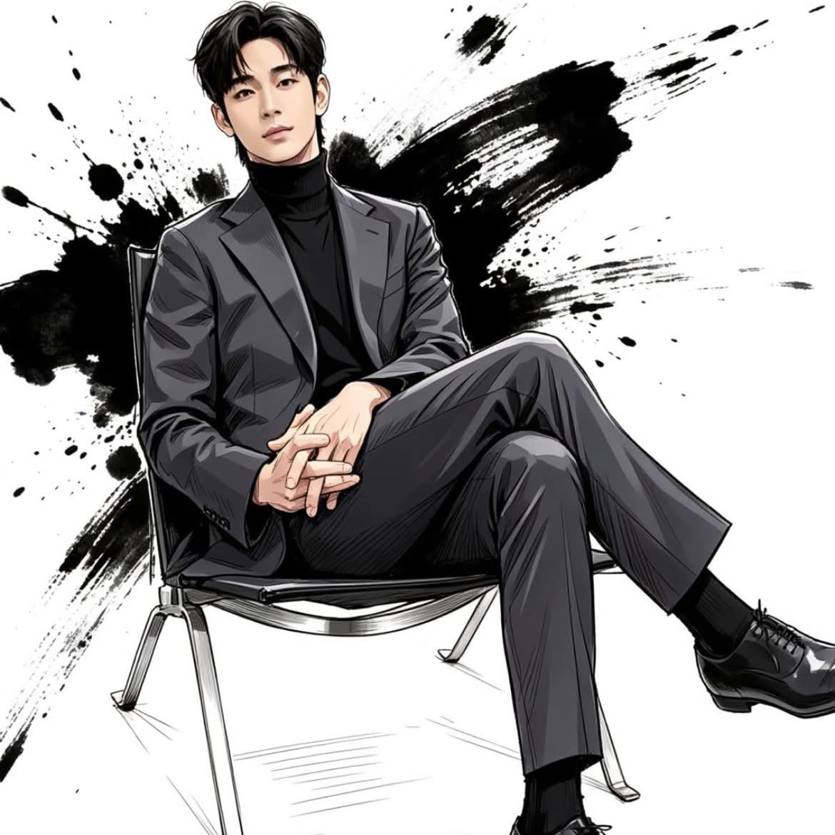 Behind-the-scenes cut of Kim Soohyun