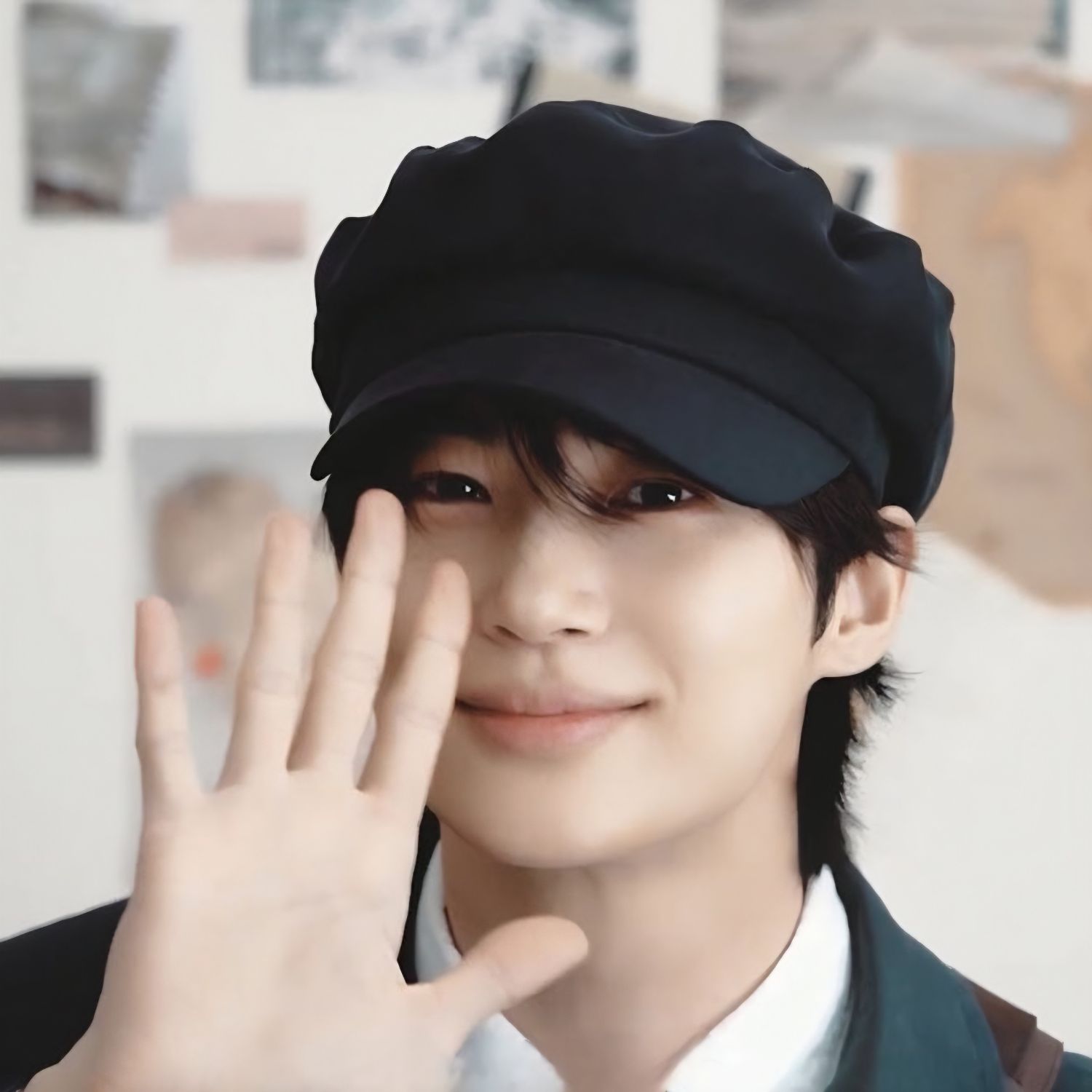 Behind-the-scenes cut of Byeon Wooseok