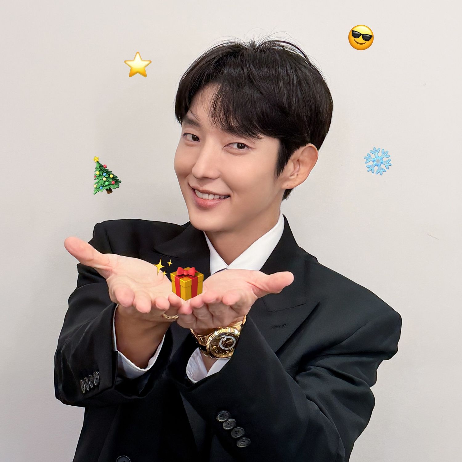 Behind-the-scenes cut of Lee Joongi