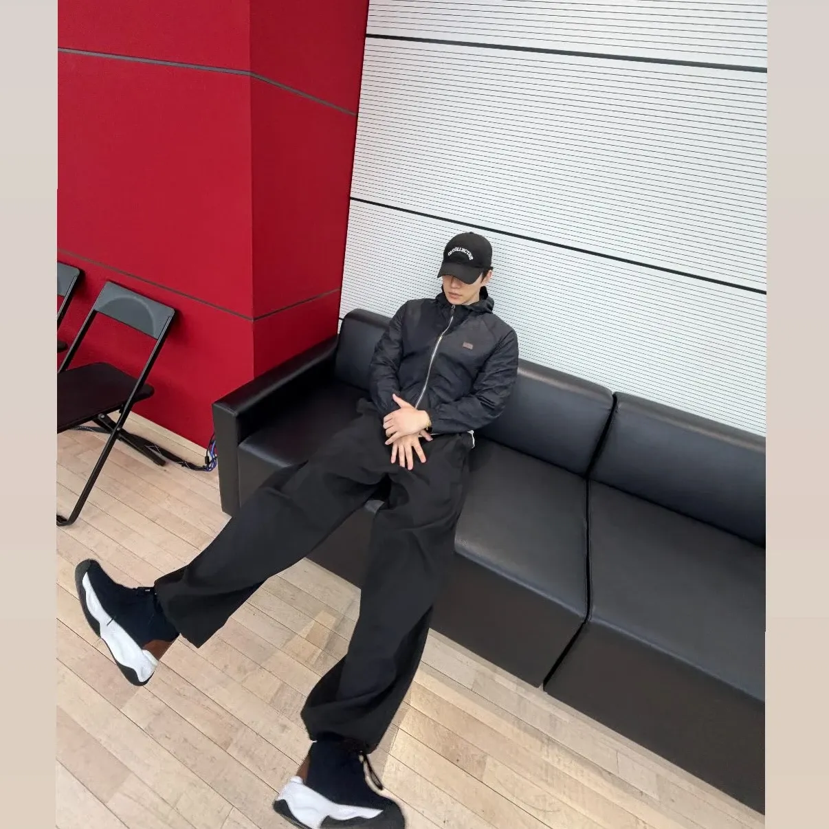 粉丝拍下的李俊昊瞬间