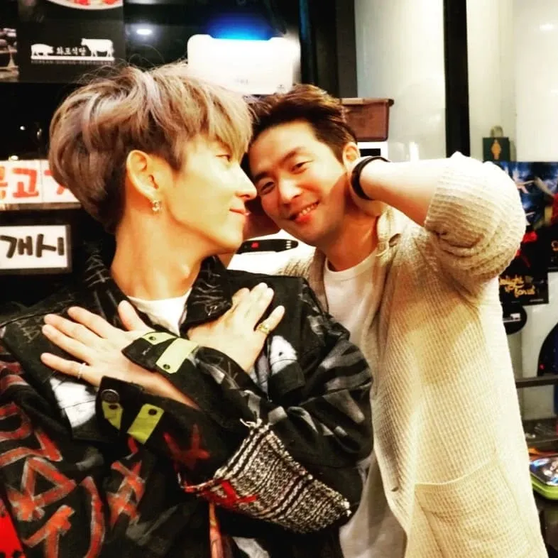 Recent activity shot of Lee Joongi