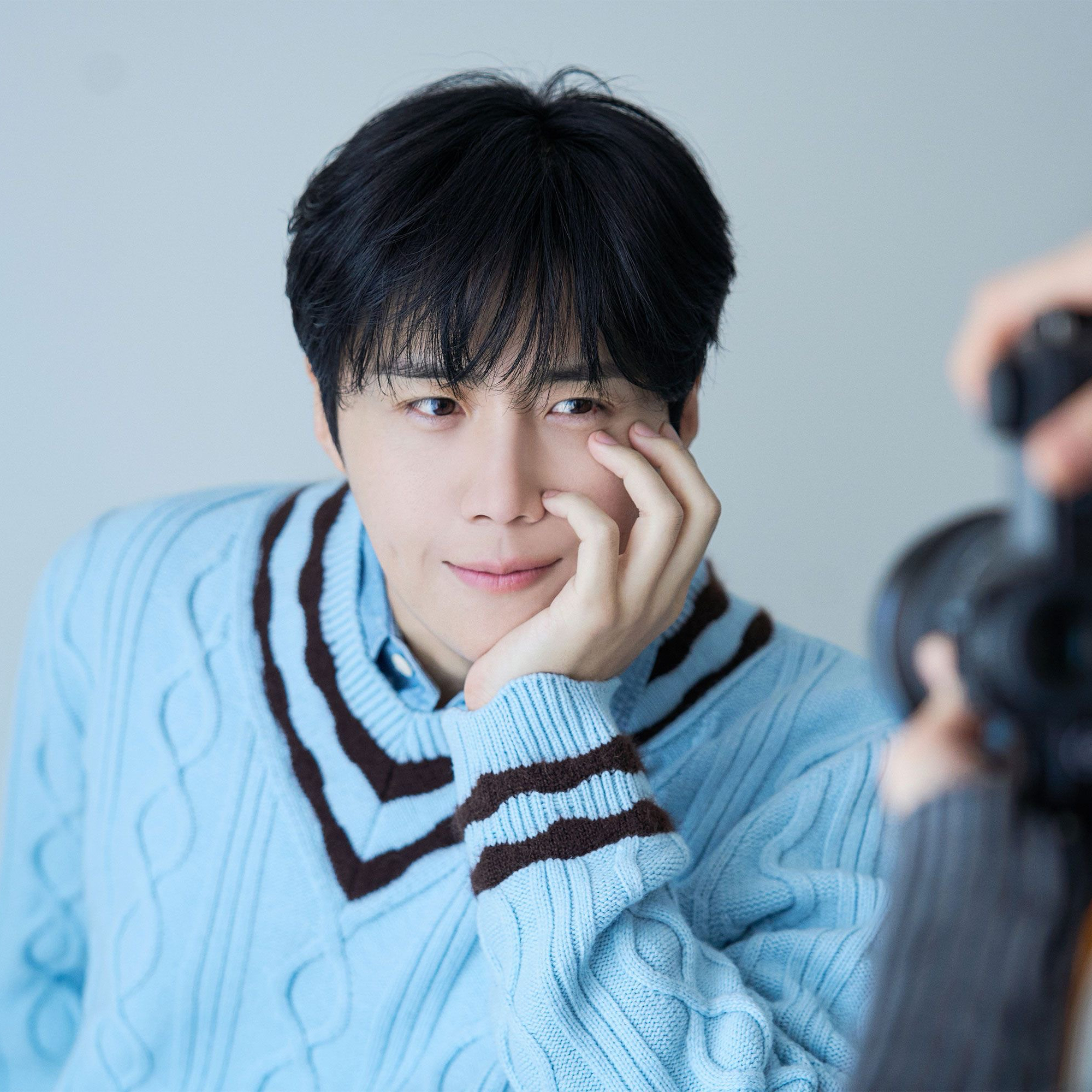 A moment captured by a fan of Kim Seonho