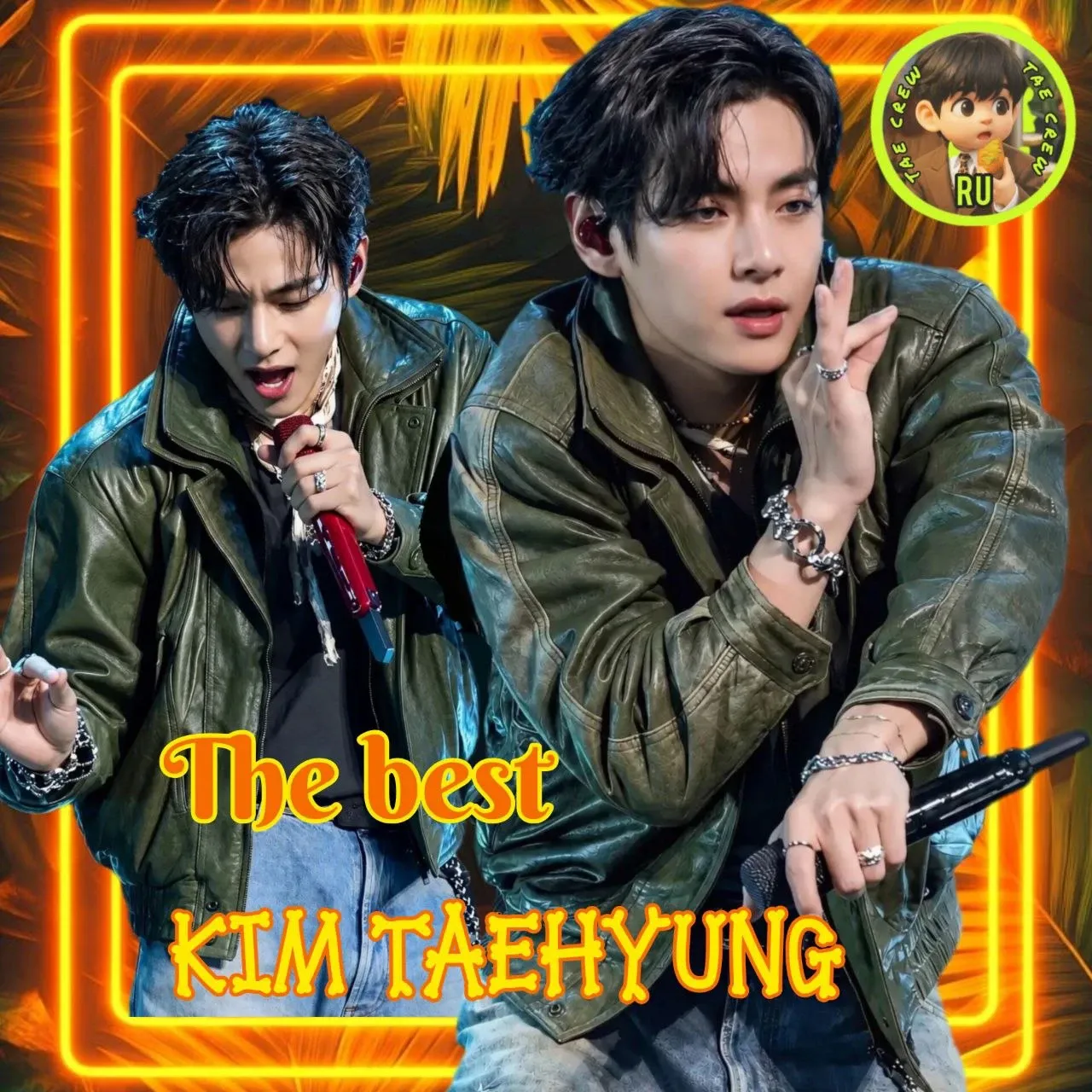 A moment captured by a fan of Kim Taehyung (V)