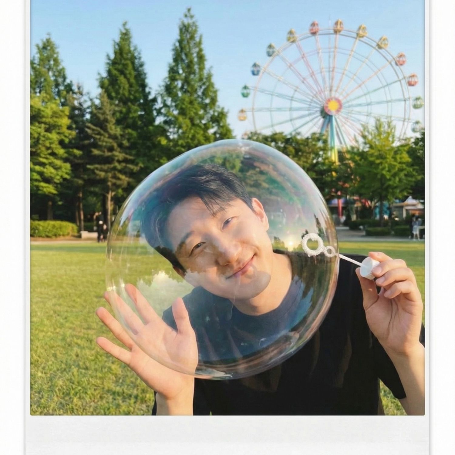 A moment captured by a fan of Na Sangdo