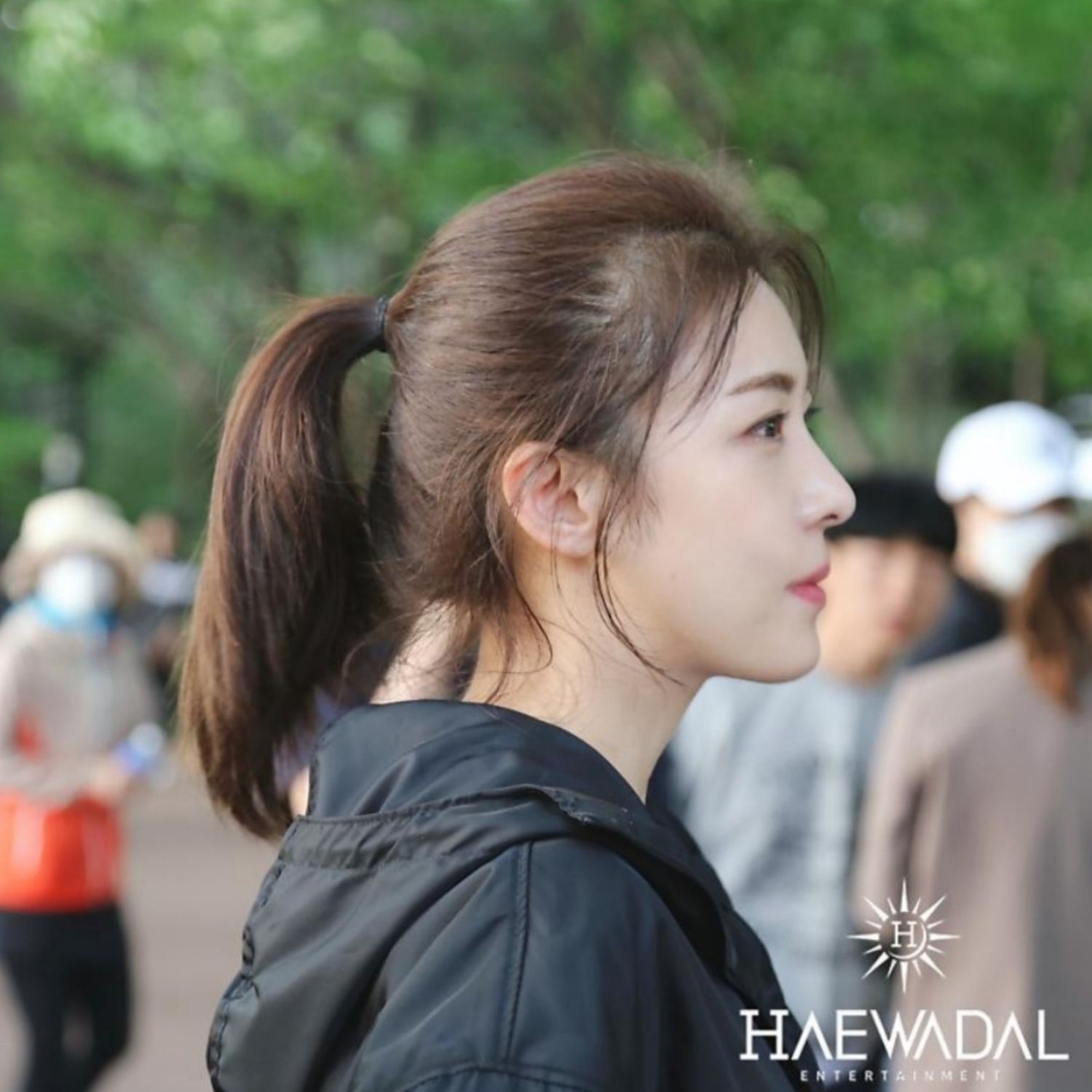 Recent activity shot of Ha Jiwon