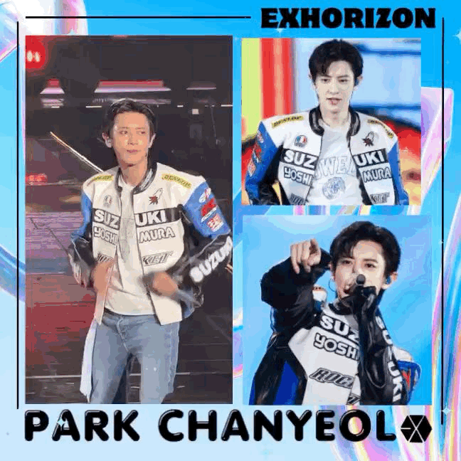 Recent activity shot of Chanyeol