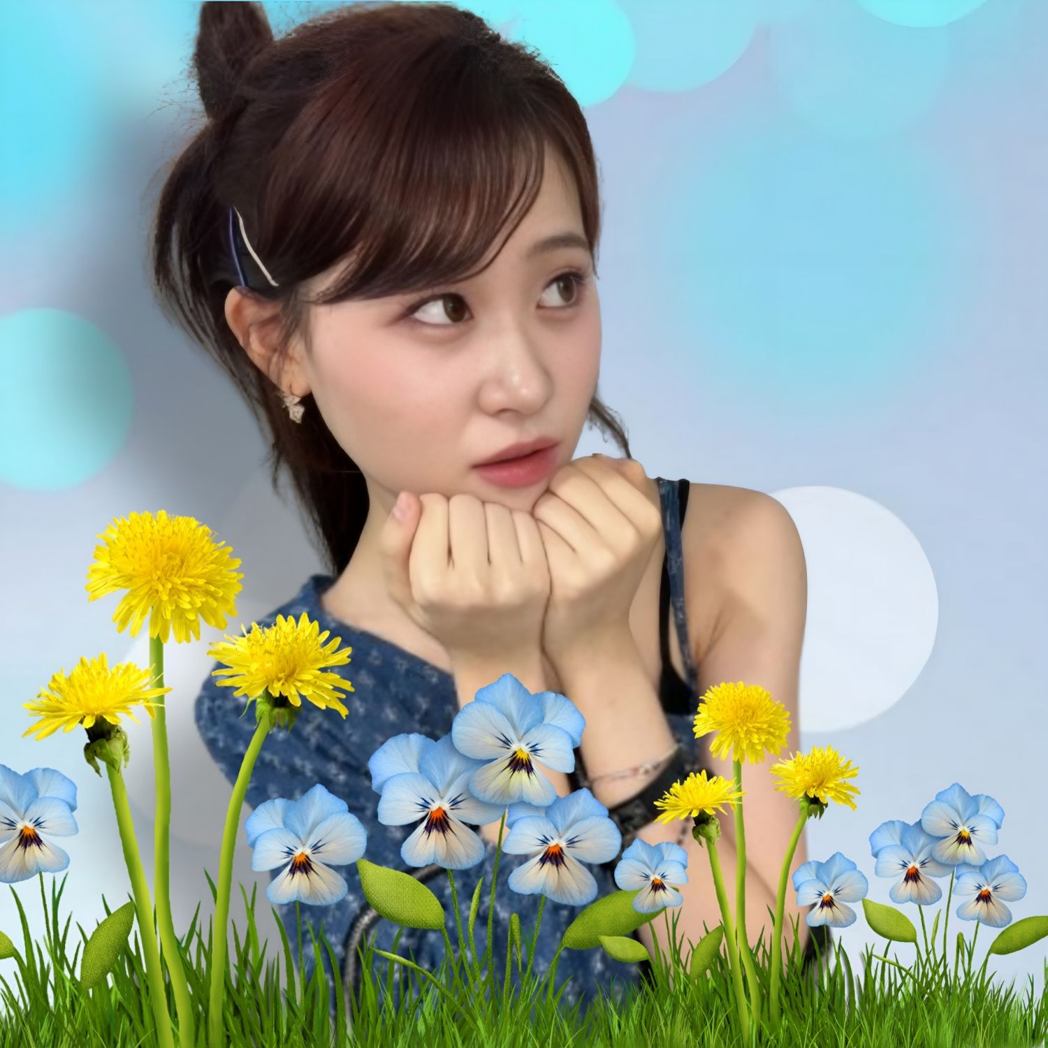 김다현 팬이 찍은 순간