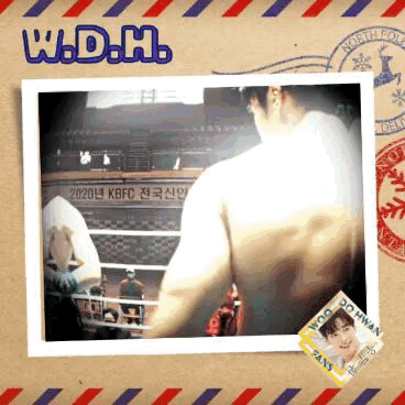 Behind-the-scenes cut of Woo Dohwan