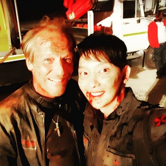 粉絲拍下的李準基瞬間