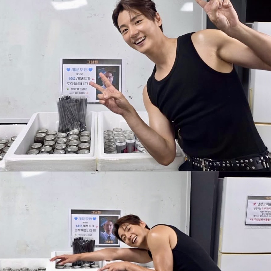 Behind-the-scenes cut of Yoon Shiyoon