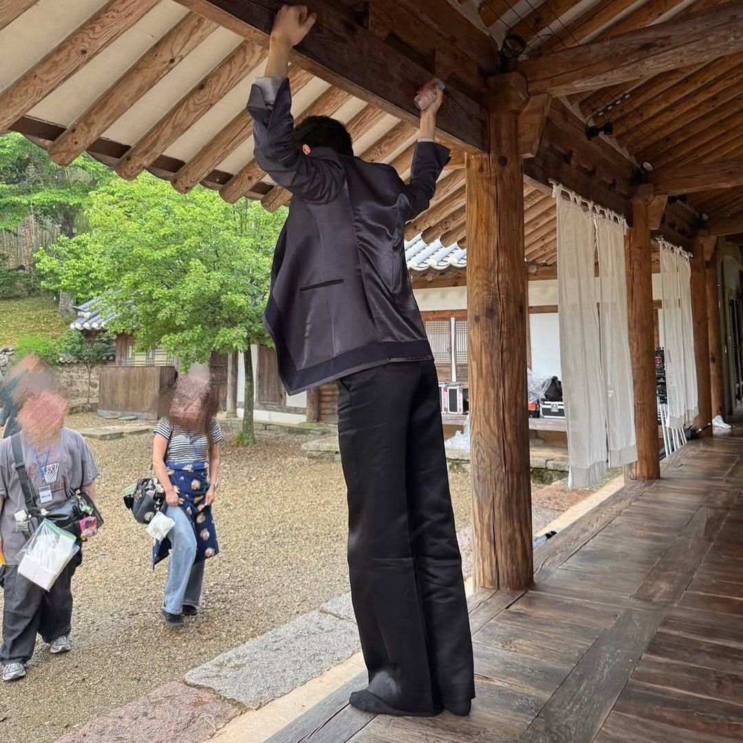 边佑锡的幕后花絮