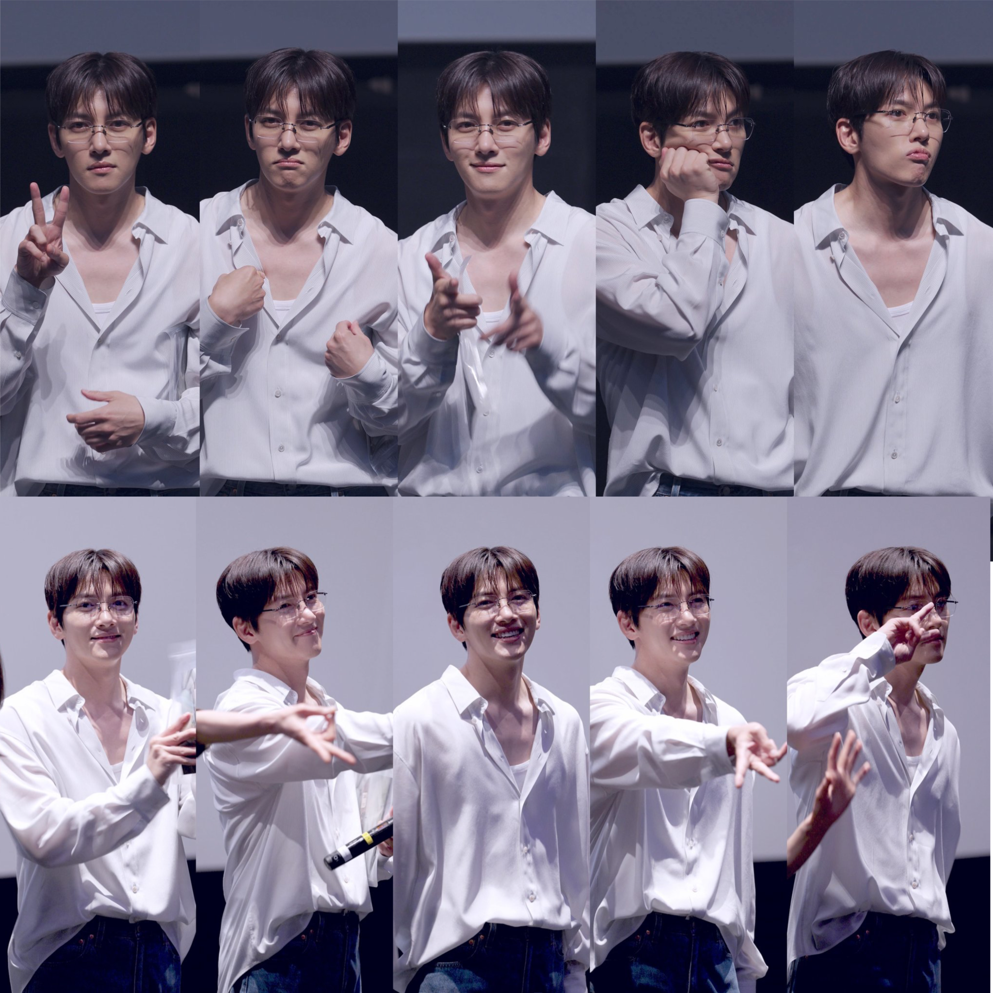 Behind-the-scenes cut of Ji Changwook
