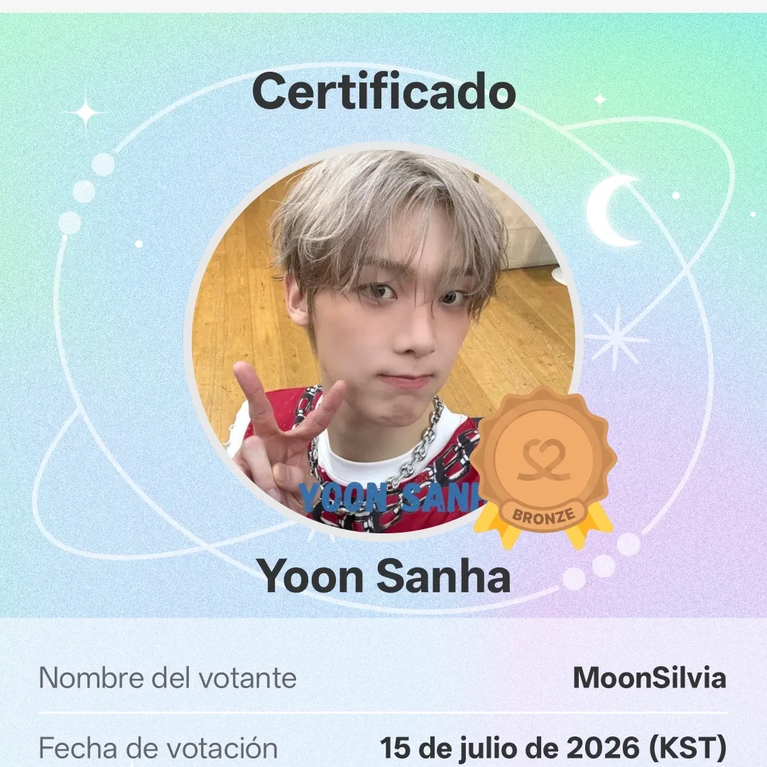 Behind-the-scenes cut of Yoon Sanha