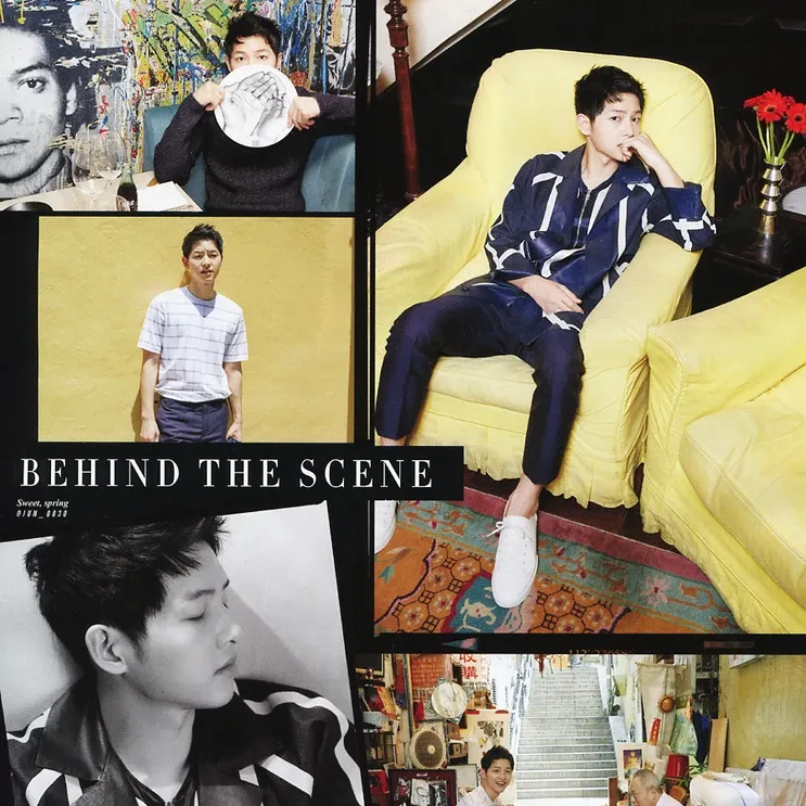 Behind-the-scenes cut of Song Joongki