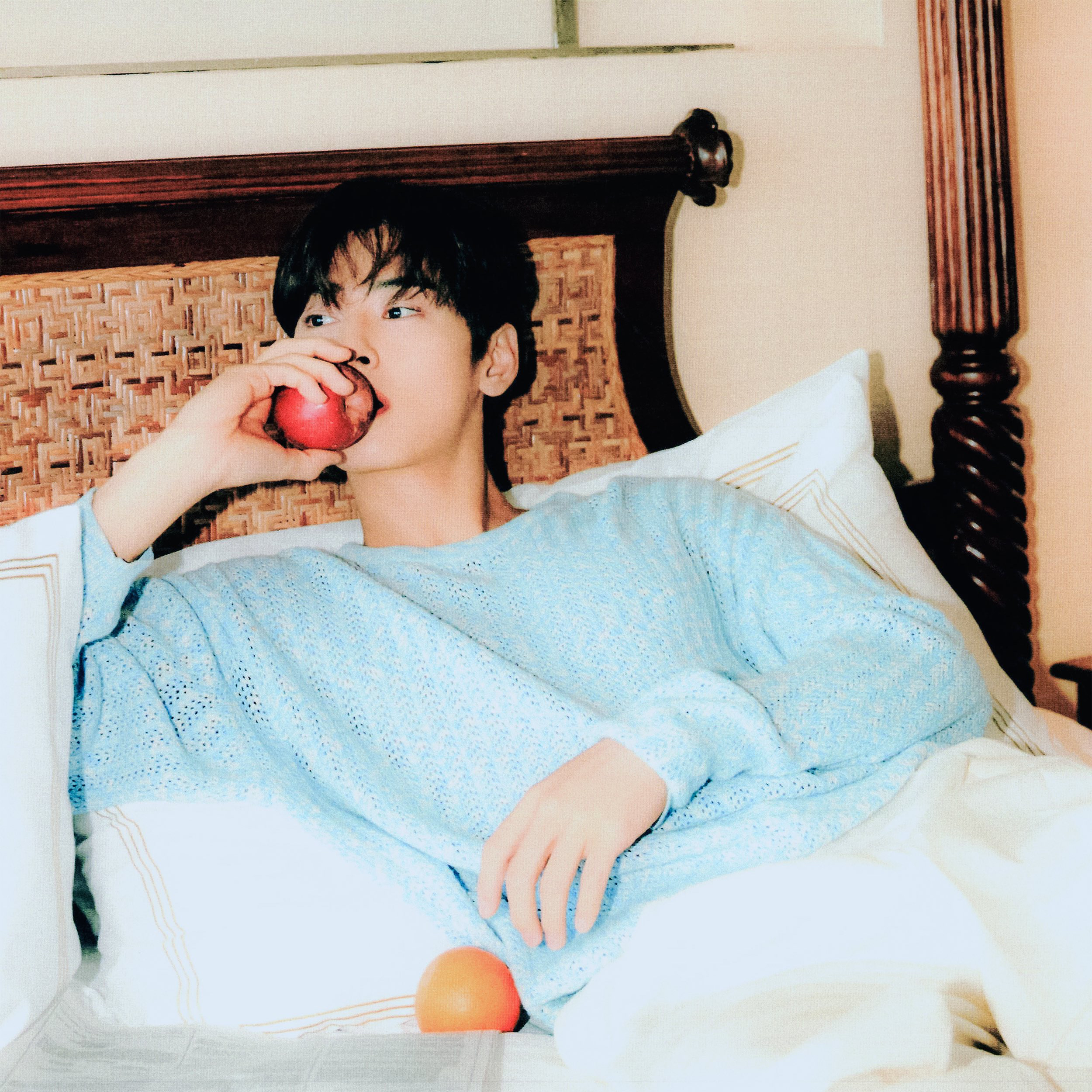 Behind-the-scenes cut of Cha Eunwoo