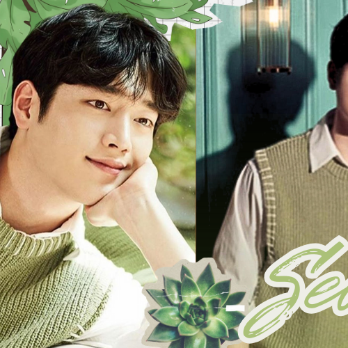 Behind-the-scenes cut of Seo Kangjoon