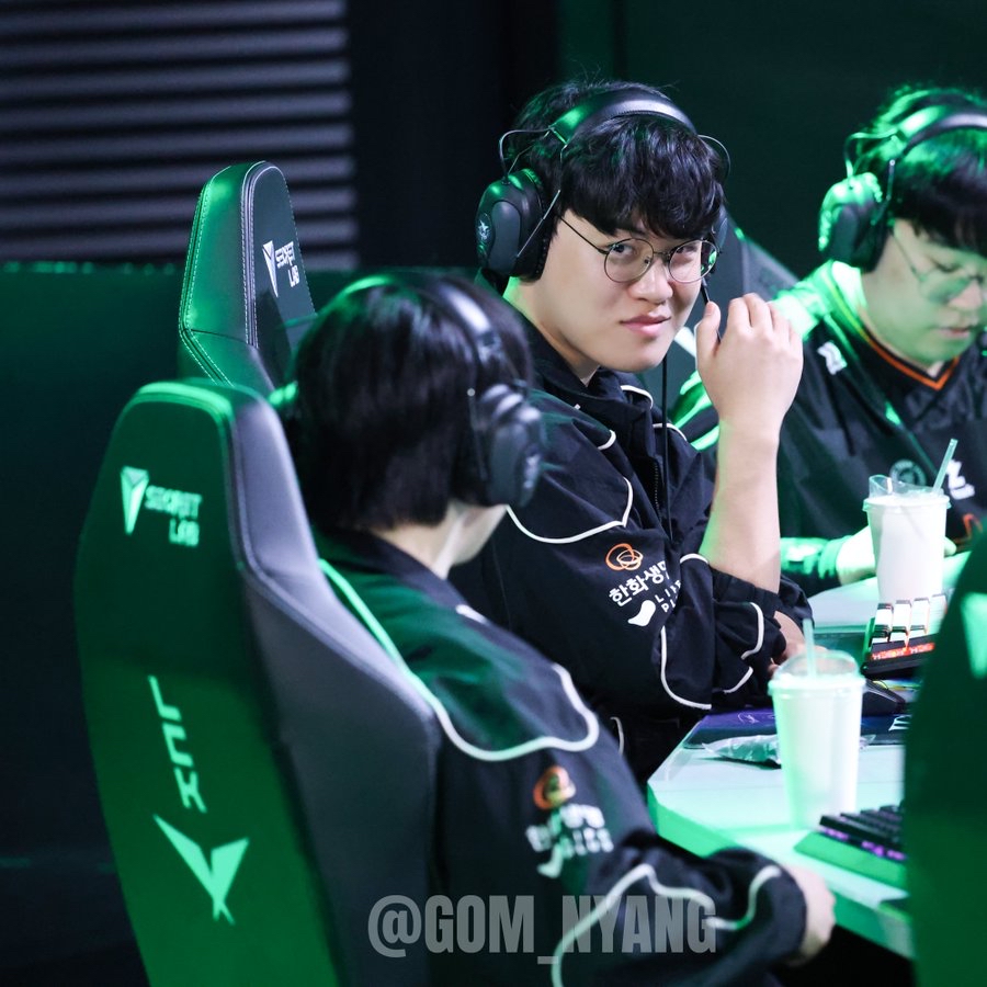 Recent activity shot of Gumayusi