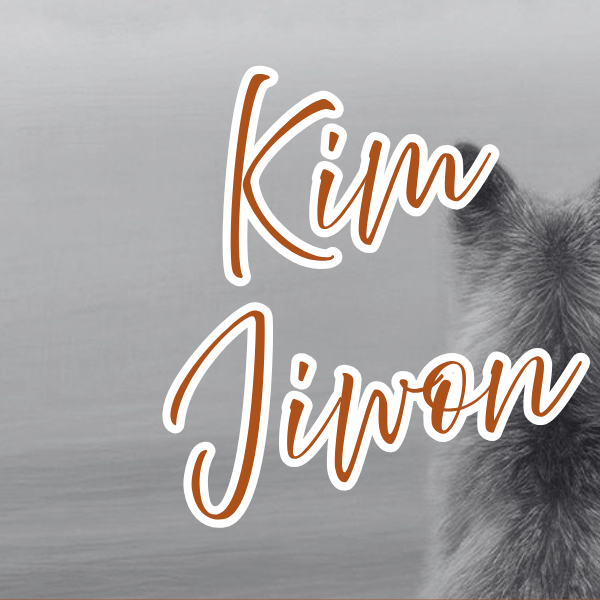 Behind-the-scenes cut of Kim Jiwon