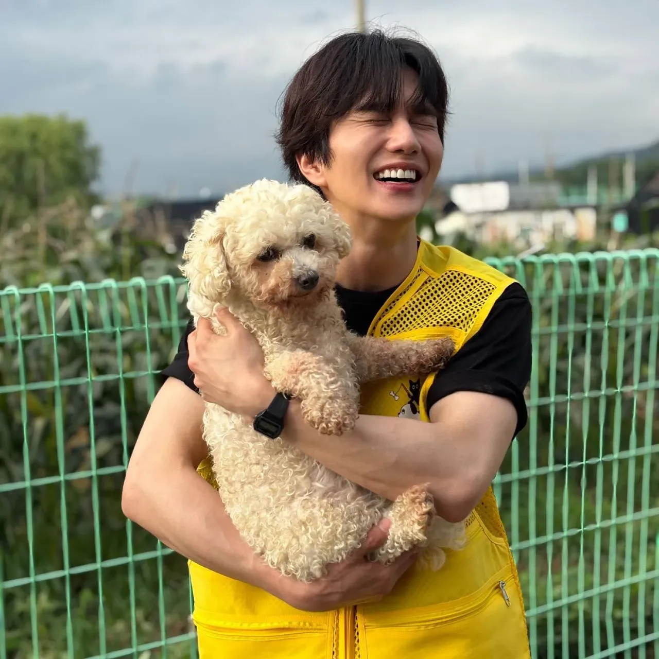 A moment captured by a fan of Yoo Seungho