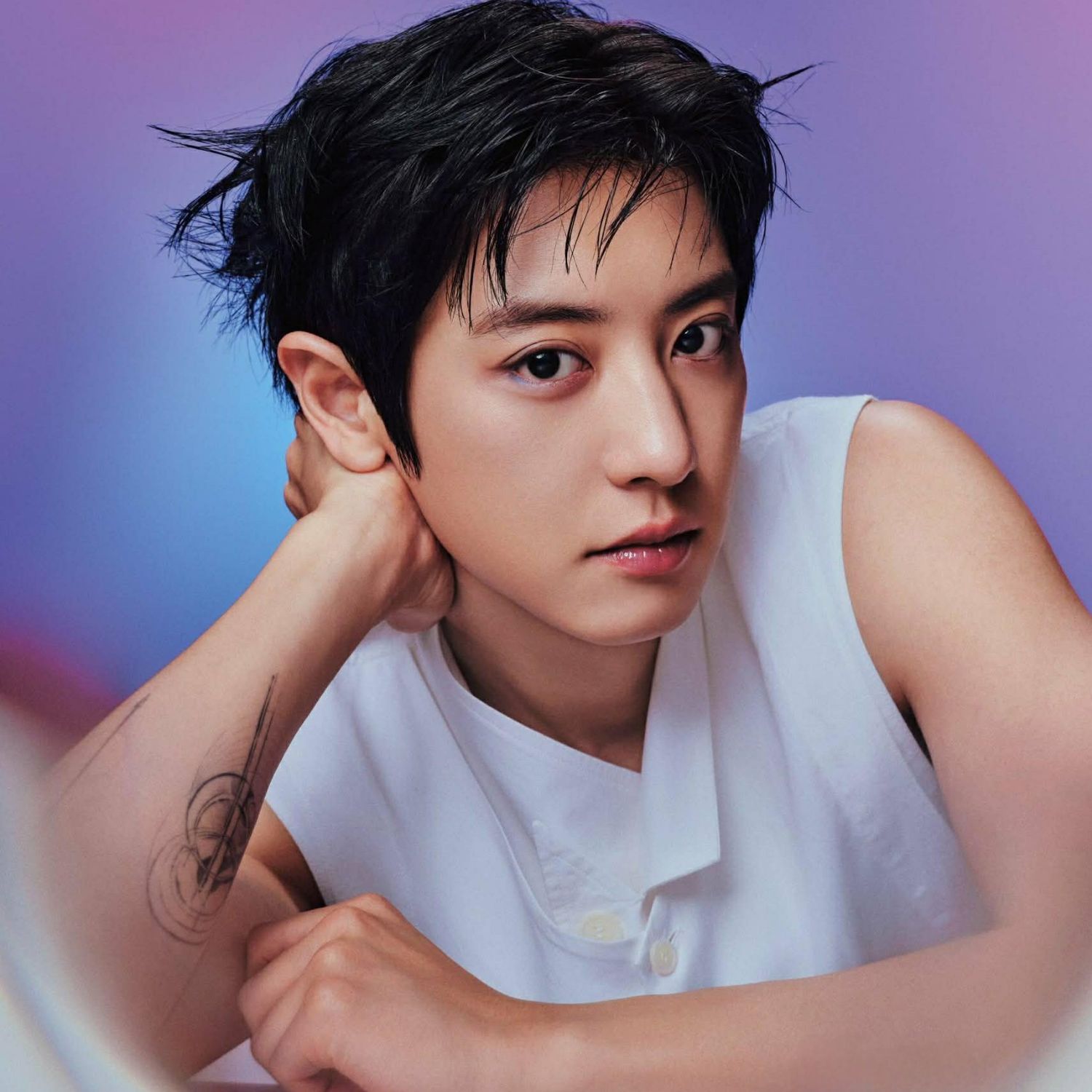 Behind-the-scenes cut of Chanyeol