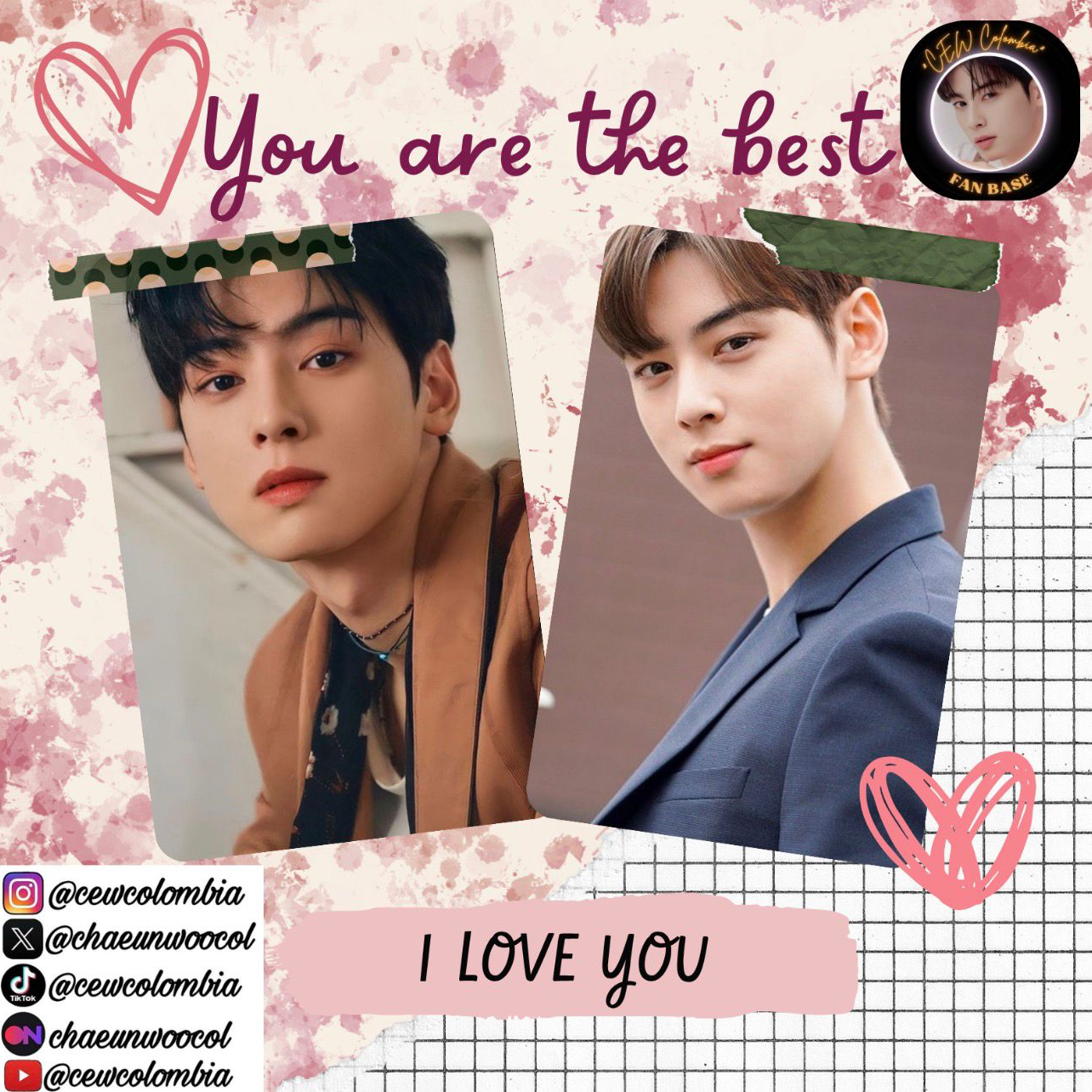 Recent activity shot of Cha Eunwoo