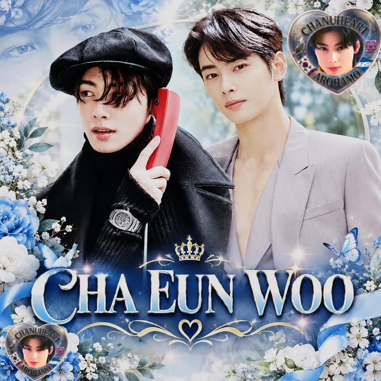 Behind-the-scenes cut of Cha Eunwoo