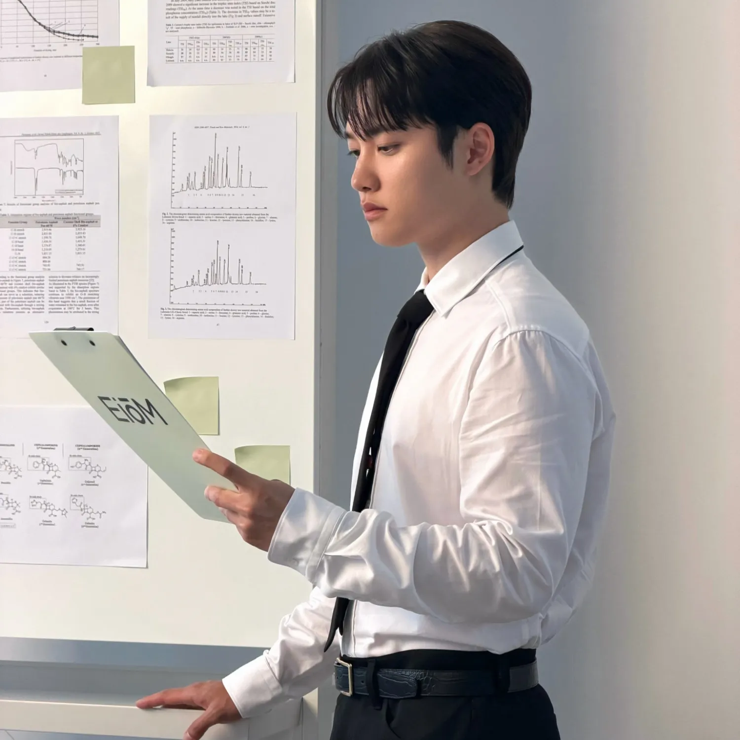 도경수 (디오)의 비하인드 컷