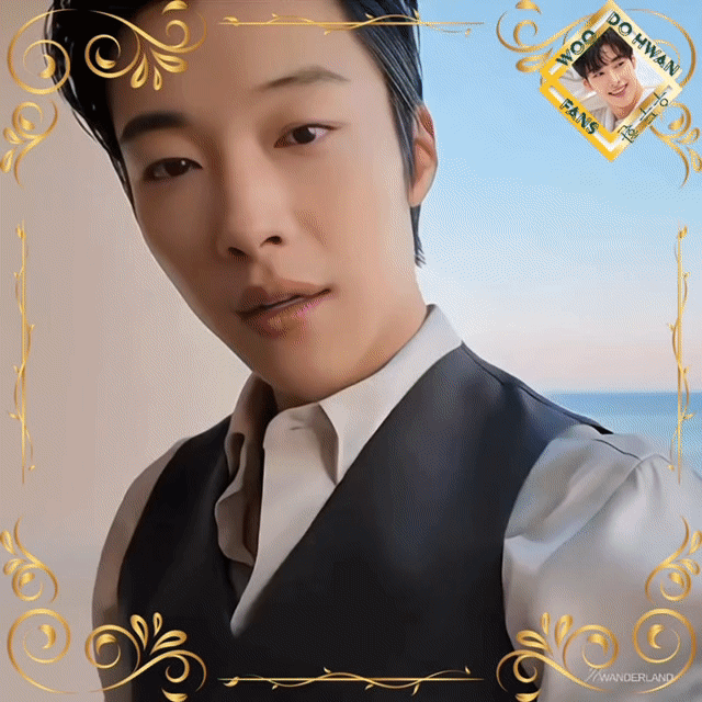 Behind-the-scenes cut of Woo Dohwan
