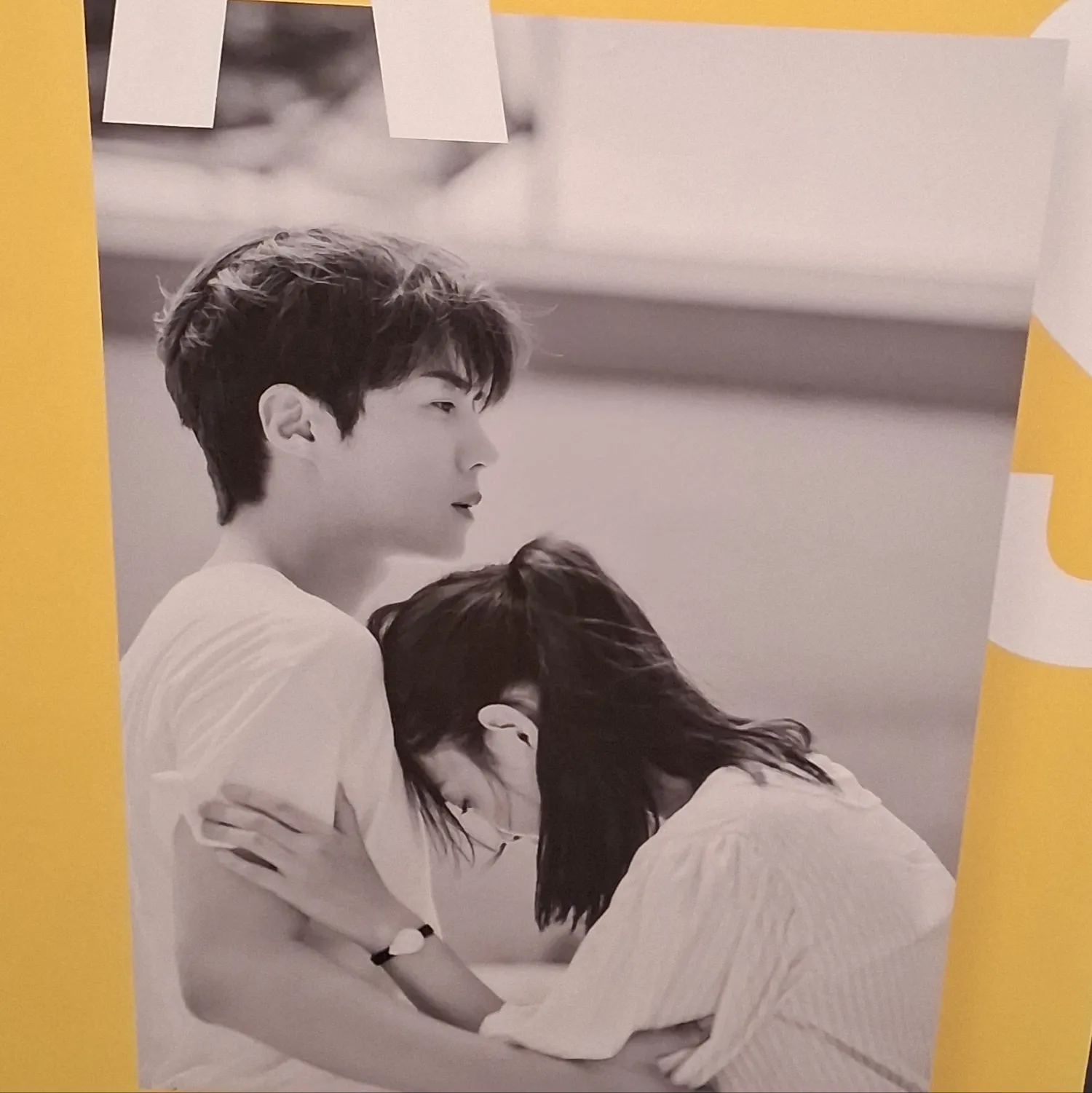 Behind-the-scenes cut of Kim Seonho
