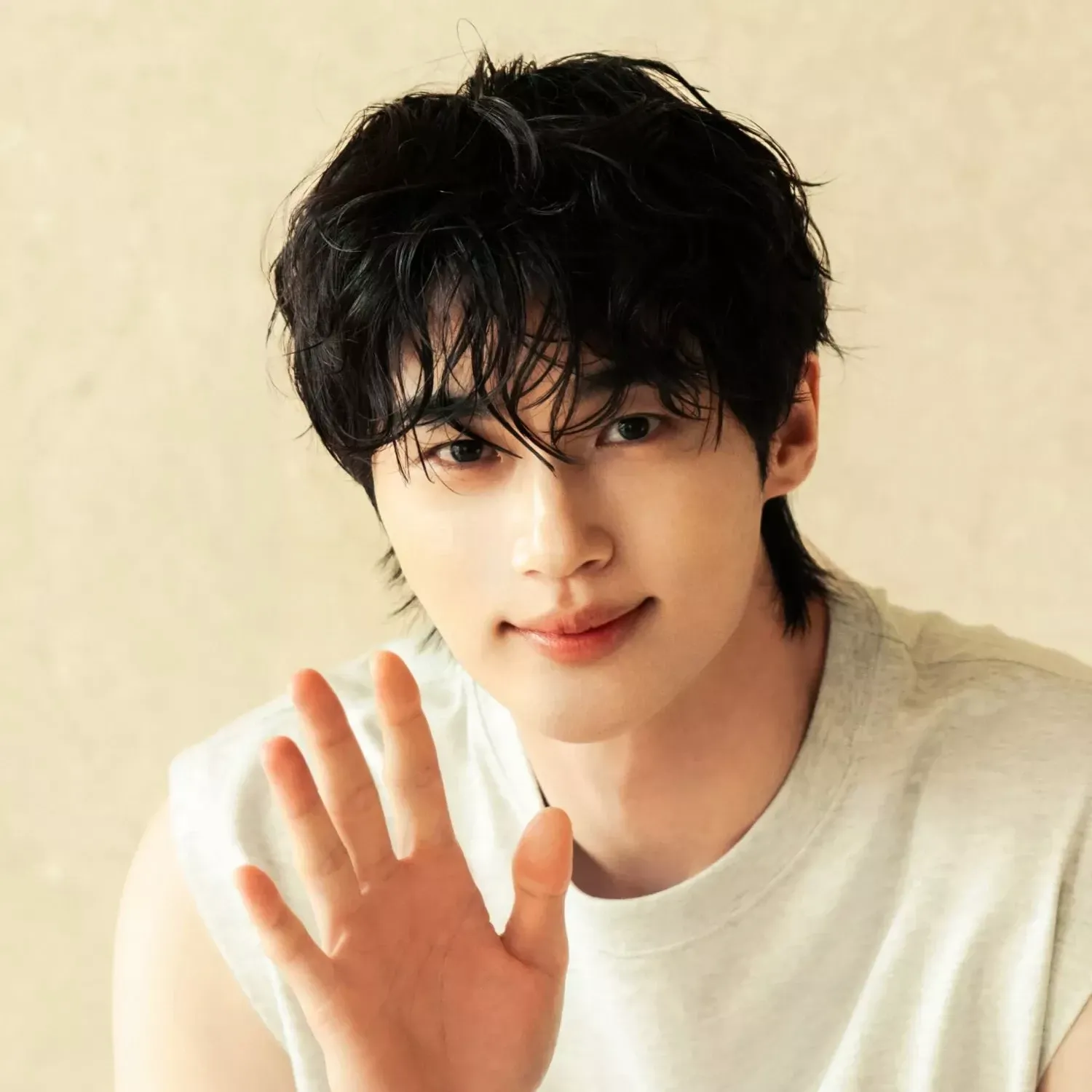 Recent activity shot of Byeon Wooseok