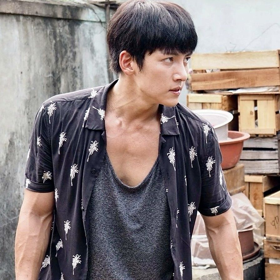 粉丝拍下的池昌旭瞬间