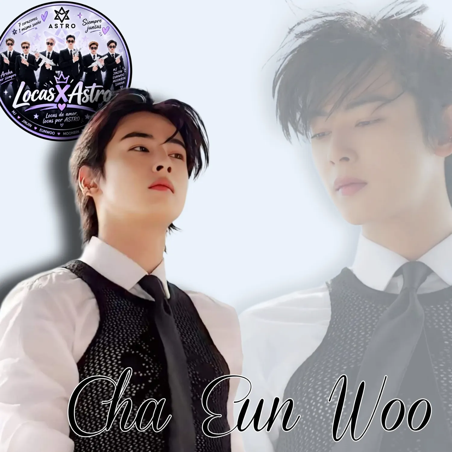 Recent activity shot of Cha Eunwoo