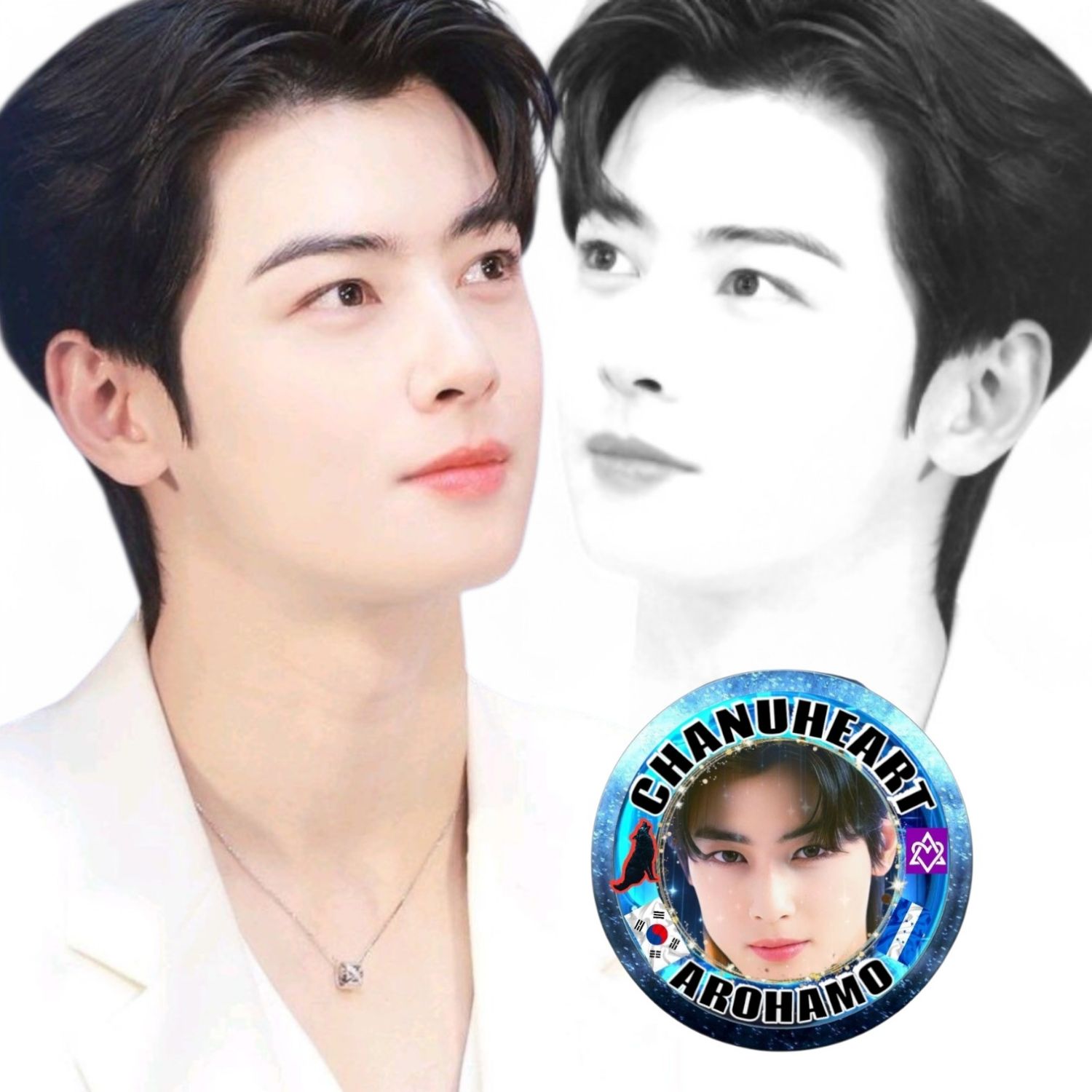 Recent activity shot of Cha Eunwoo