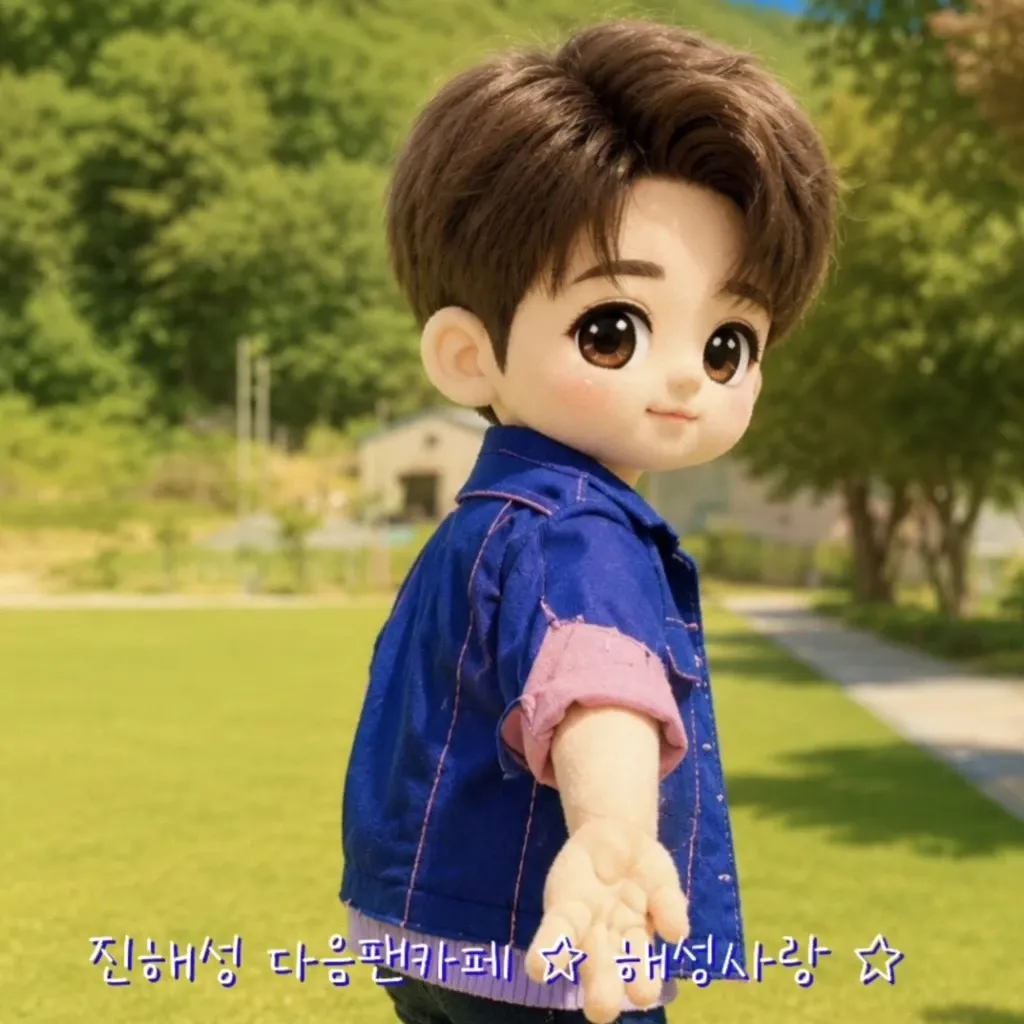 Behind-the-scenes cut of Jin Haesung