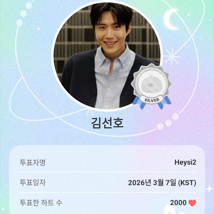 Latest photo of Kim Seonho