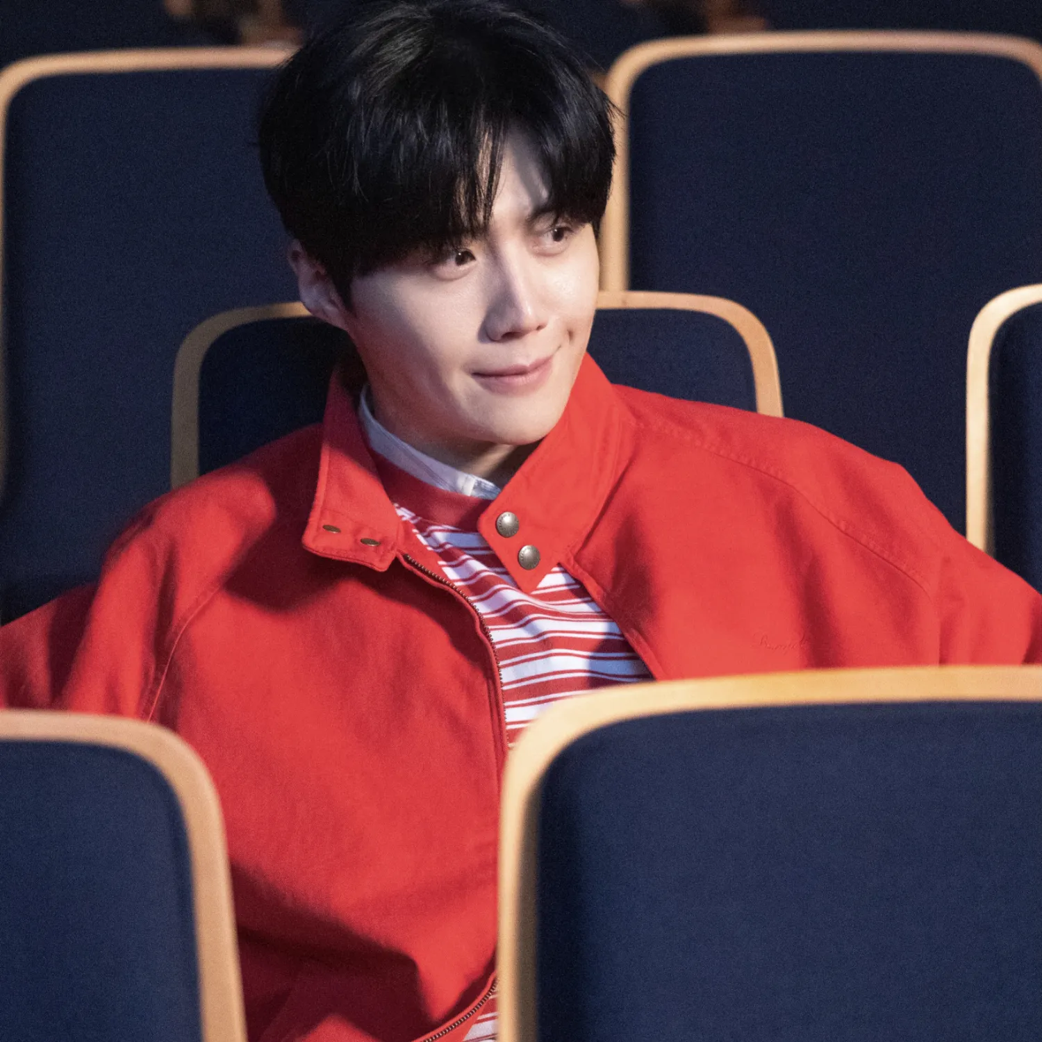 A moment captured by a fan of Kim Seonho