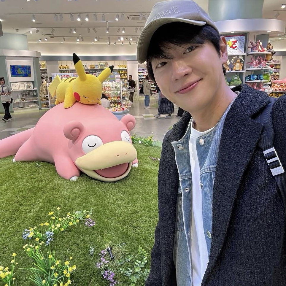 A moment captured by a fan of Lee Sangyeob