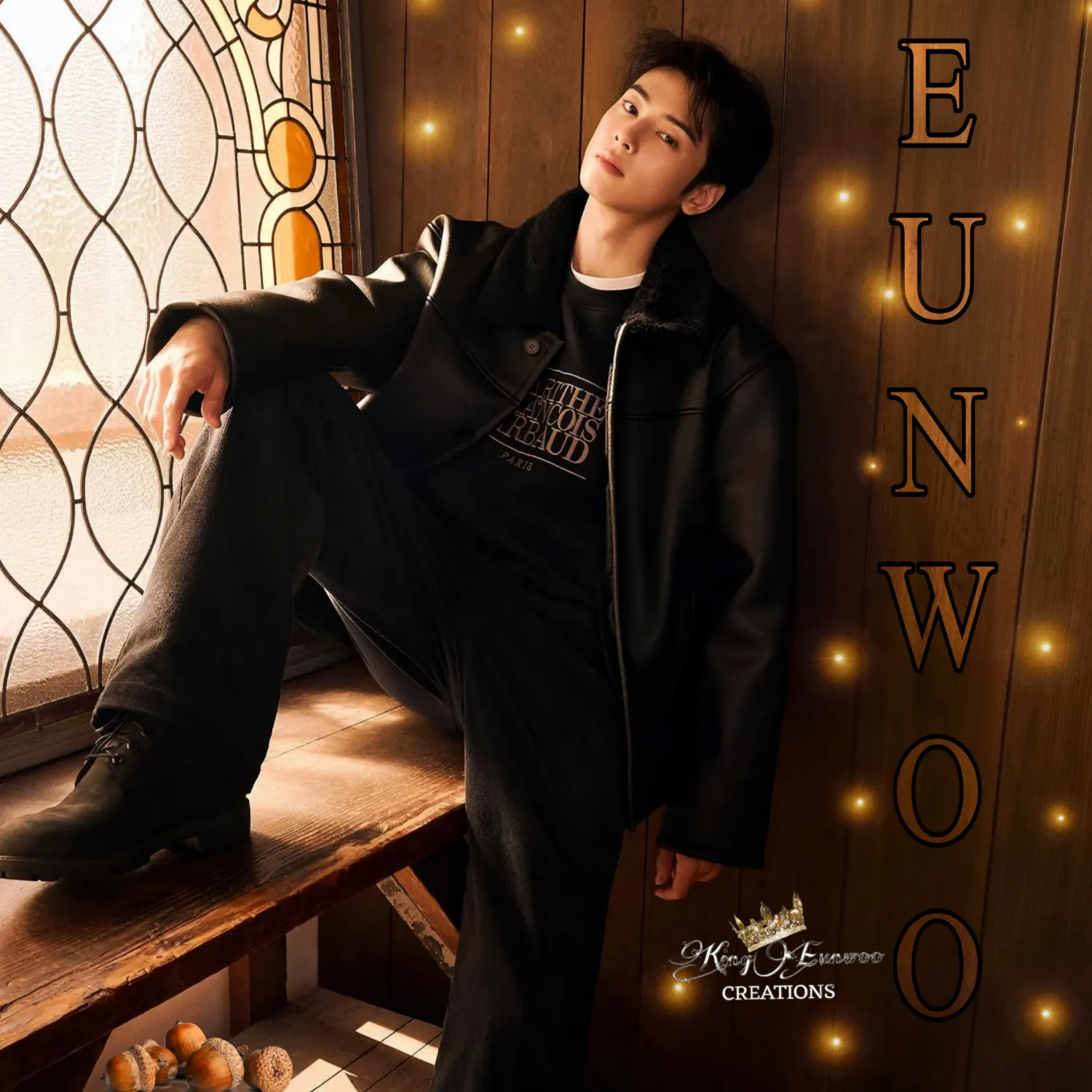 Recent activity shot of Cha Eunwoo