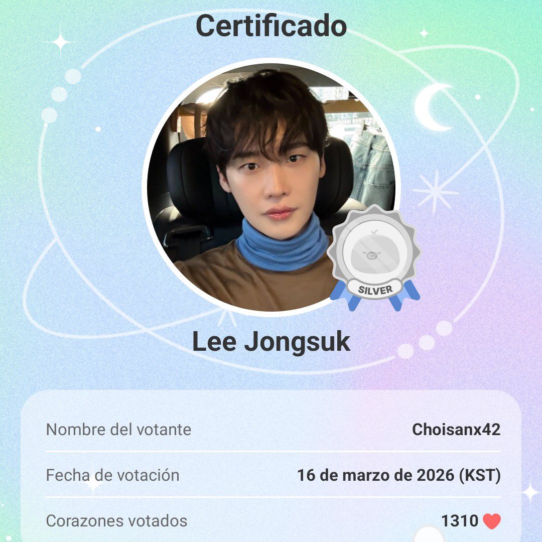 Latest photo of Lee Jongsuk