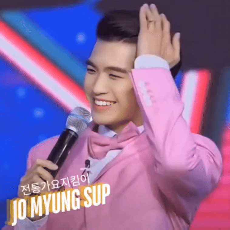 粉絲拍下的趙明燮瞬間