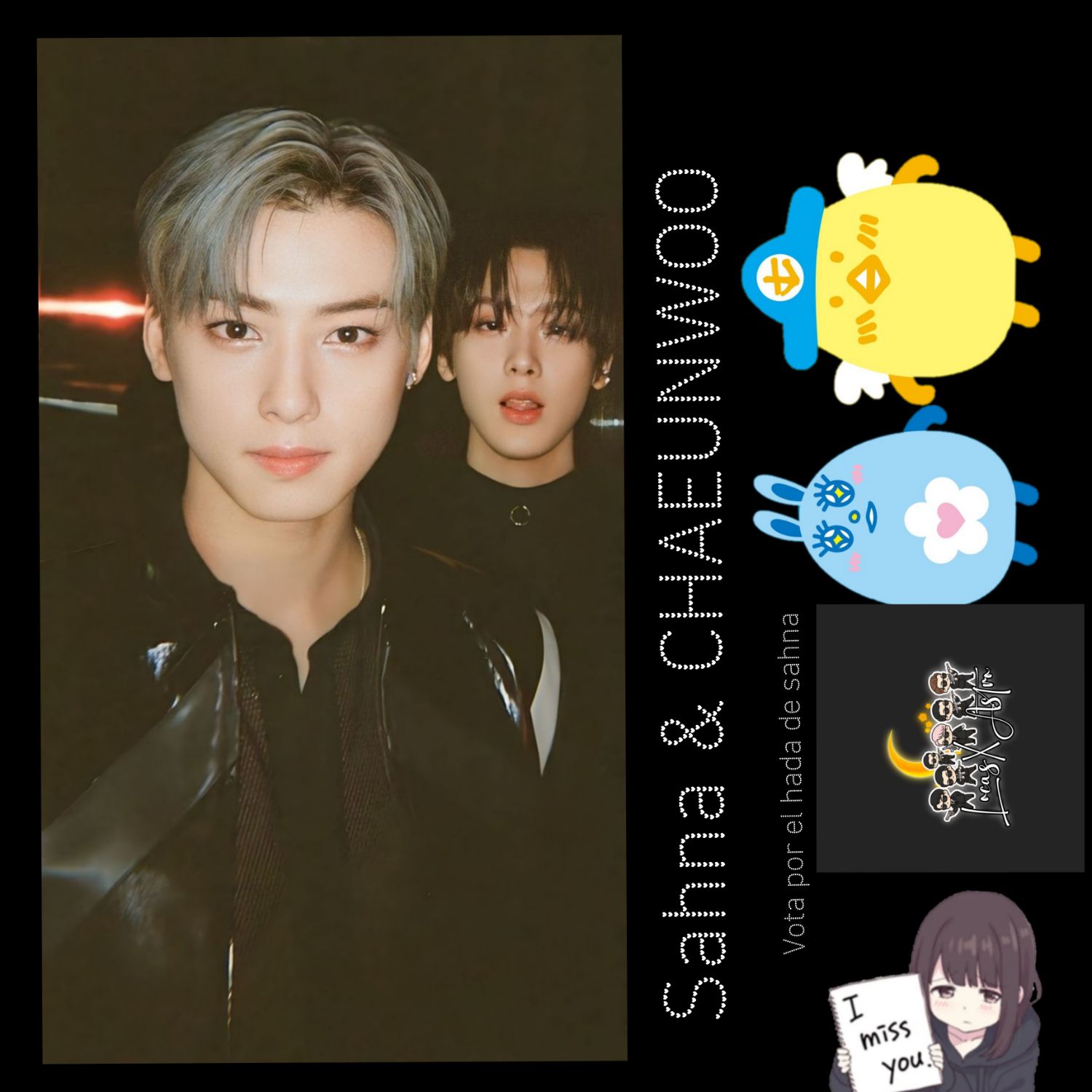 Behind-the-scenes cut of Cha Eunwoo