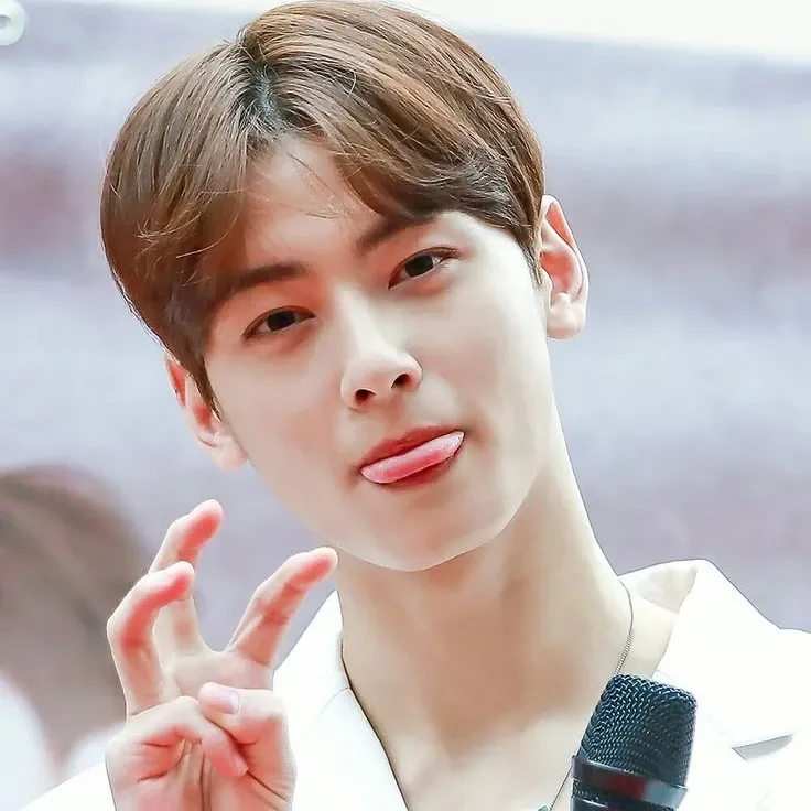 Recent activity shot of Cha Eunwoo