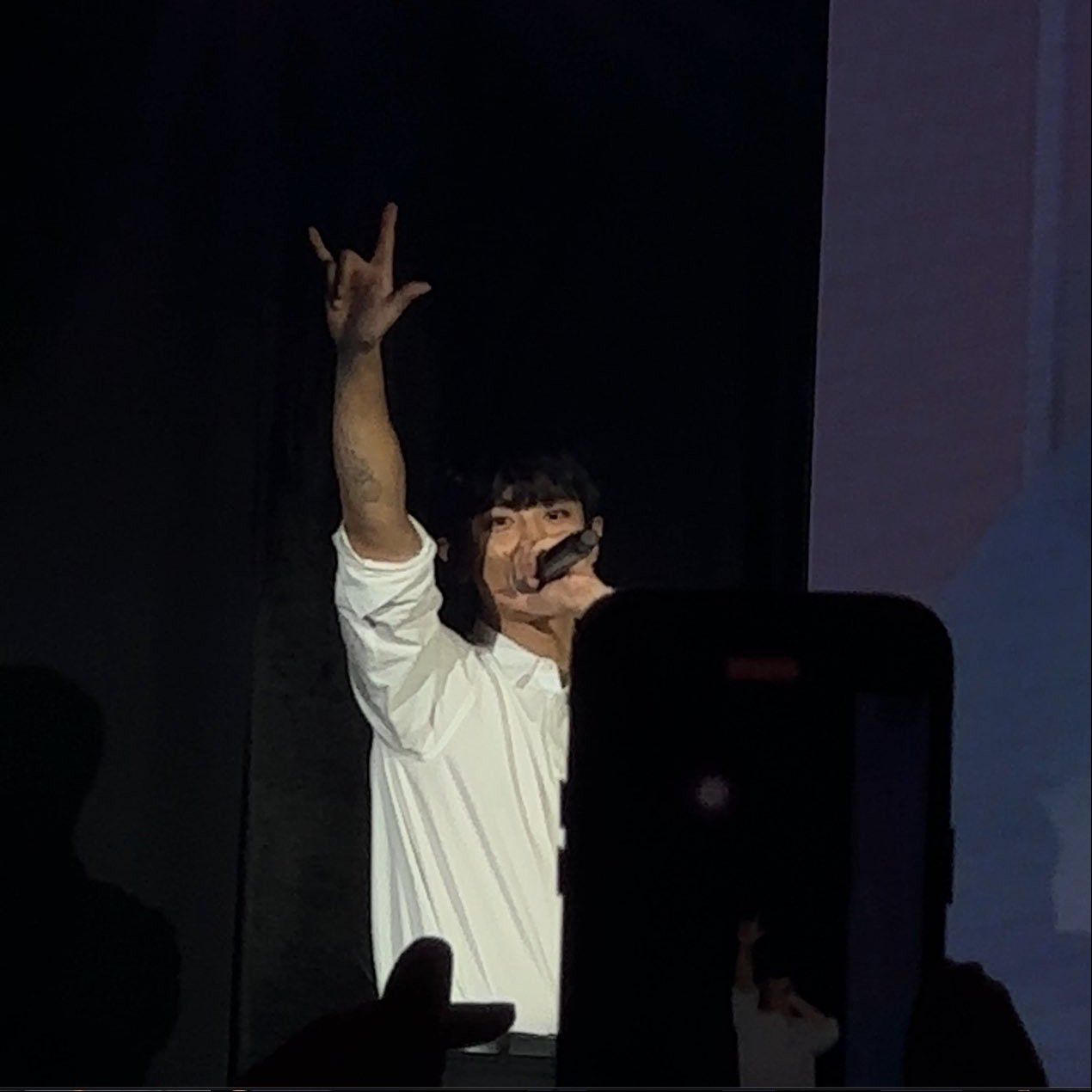 Recent activity shot of Chanyeol