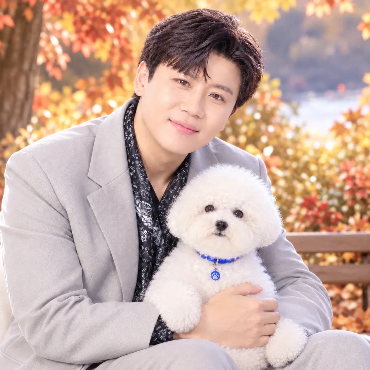 Behind-the-scenes cut of Jin Haesung