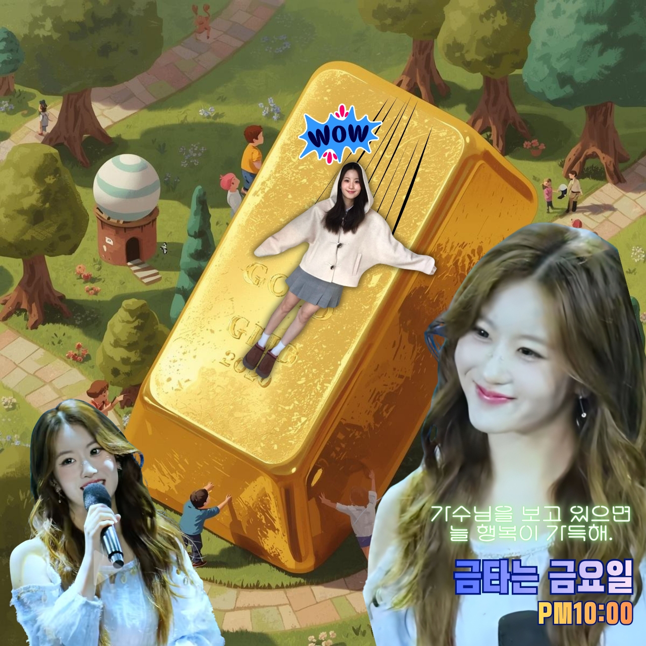 粉絲拍下的Oh Yujin瞬間