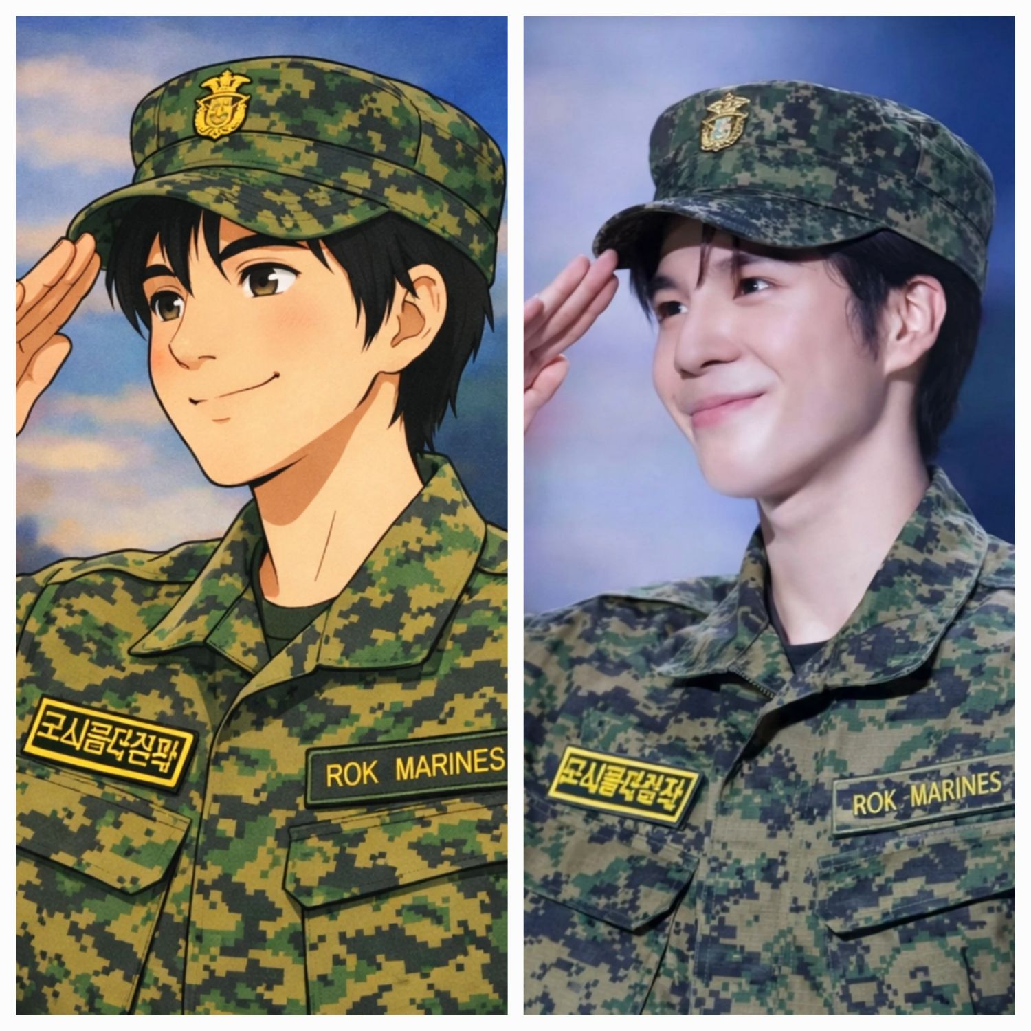 ファンが撮影したチョン・ドンウォンの瞬間