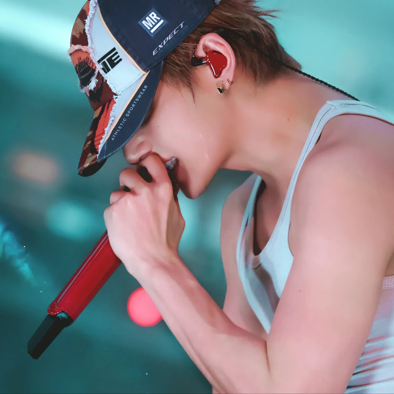 A moment captured by a fan of Kim Taehyung (V)